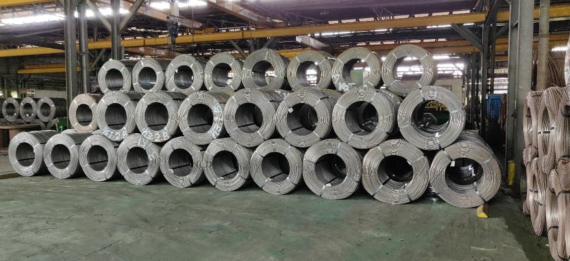 Hard drawn wire storage